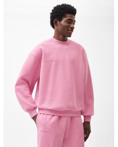 PANGAIA Reclaimed Cotton Sweatshirt - Pink