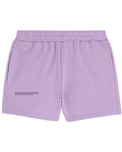 PANGAIA Kids 365 Midweight Long Shorts in Beige