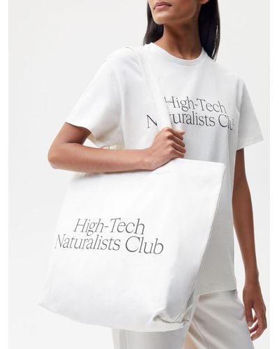 PANGAIA High-tech Naturalists Club Tote Bag - White
