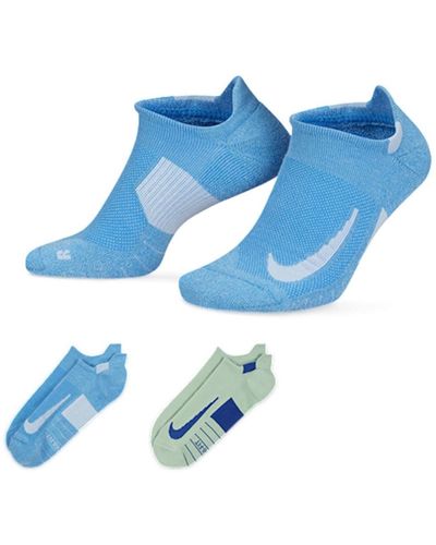 Nike 2pk Multiplier Sock 2pk Multiplier Sock - Blue