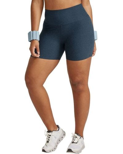 Beyond Yoga Sd Keep Pace Biker Shorts Sd Keep Pace Biker Shorts - Blue