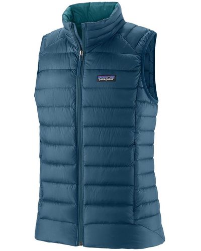 Patagonia Down Sweater Vest Down Sweater Vest - Blue