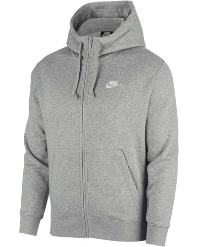Nike Sportswear Cub Fu Zip Sweatshirt - Gray