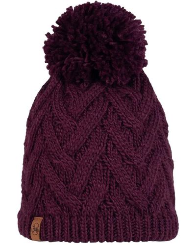 Buff Caryn Kniited Fleece Hat Caryn Kniited Fleece Hat - Purple