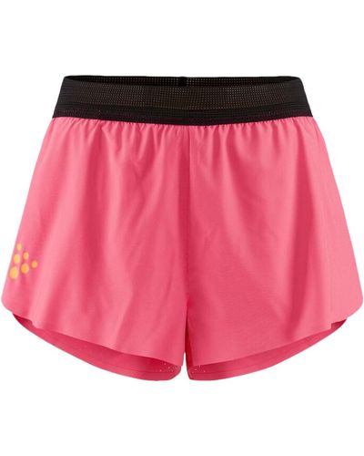 C.r.a.f.t Pro Hypervent Split Shorts Pro Hypervent Split Shorts - Pink
