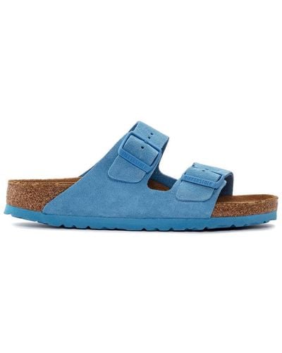 Birkenstock Wo Arizona Soft Footbed Sandals Wo Arizona Soft Footbed Sandals - Blue