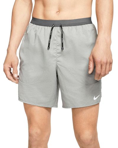 Nike Mens Flex Stride 7 Inch Brief Running Shorts Mens Flex Stride 7 Inch Brief Running Shorts - Gray