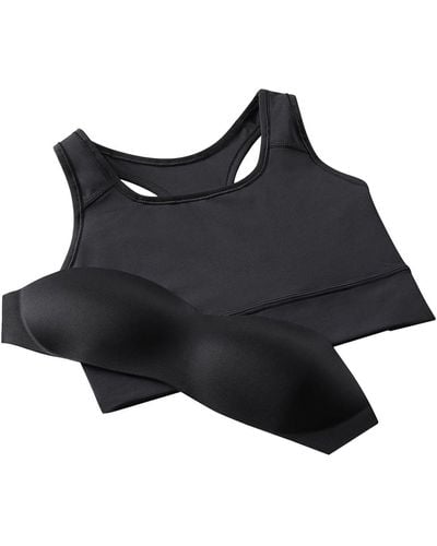 Nike Dri-fit Swoosh Long Line Bra Dri-fit Swoosh Long Line Bra - Black