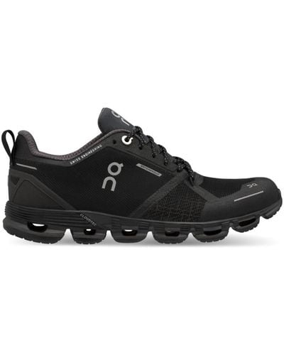 On Shoes Cloudflyer Waterproof Running Shoes – Mens - Black