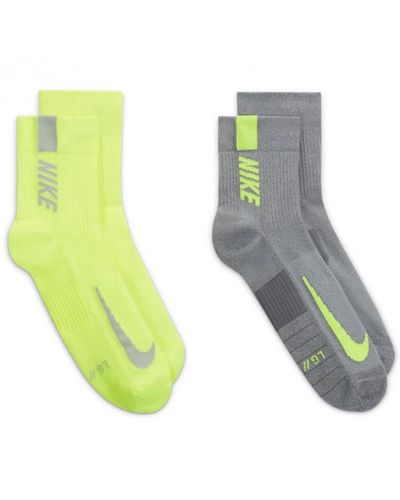 Nike 2pk Multiplier Sock 2pk Multiplier Sock - Green
