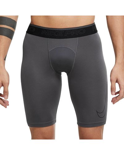 Nike Pro Dri-fit Long Shorts - Gray