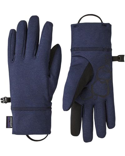 Patagonia R1 Daily Gloves - Blue