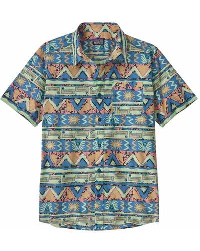 Patagonia Go To Shirt Short Sleeve Shirt Go To Shirt Short Sleeve Shirt - Blue