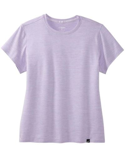 Brooks Luxe Short Sleeve T-shirt Luxe Short Sleeve T-shirt - Purple