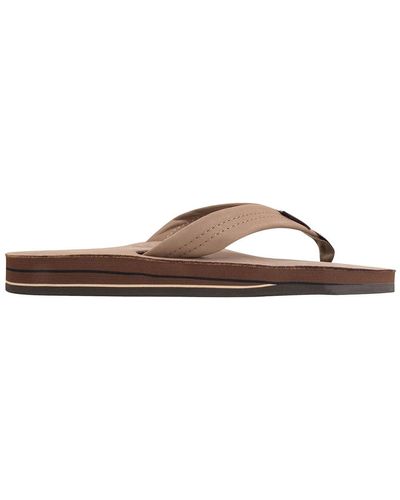 Rainbow Sandals Classic Double Layer Classic Double Layer - Brown