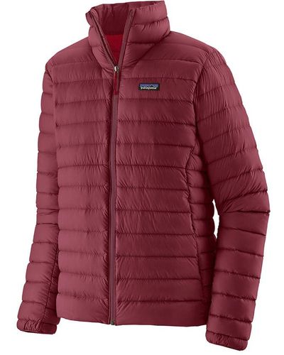 Patagonia Down Sweater Jacket Down Sweater Jacket - Red