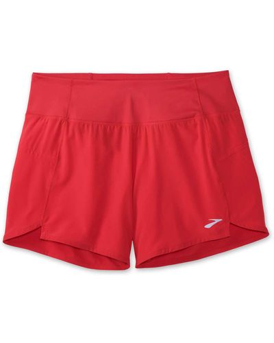 Brooks Wo Chaser 5 Inch Running Shorts Wo Chaser 5 Inch Running Shorts - Red