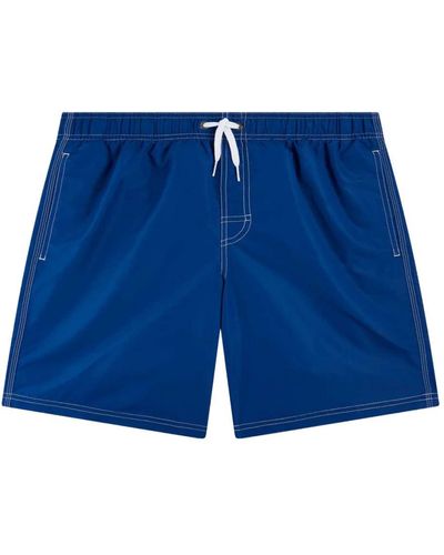 Sundek Elastic Mid Lenght 16 Shorts Elastic Mid Lenght 16 Shorts - Blue