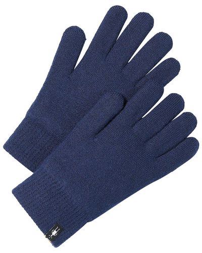 Smartwool Bolied Wool Glove Bolied Wool Glove - Blue