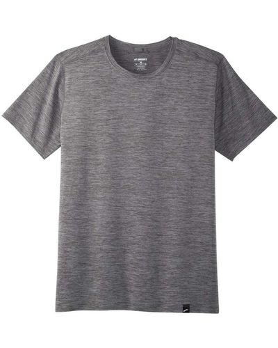 Brooks Luxe Short Sleeve T-shirt Luxe Short Sleeve T-shirt - Gray