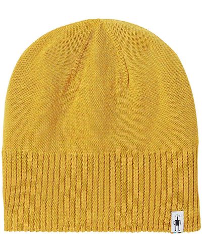 Smartwool Fleeced Lined Beanie Hat Fleeced Lined Beanie Hat - Yellow