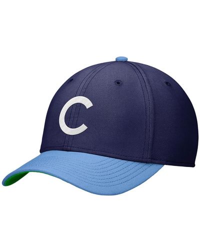 Nike Mlb Chicago Cubs Rewind Cooperstown Swoosh Mlb Chicago Cubs Rewind Cooperstown Swoosh - Blue