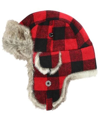 Chaos Chola Trapper Hat Chola Trapper Hat - Red