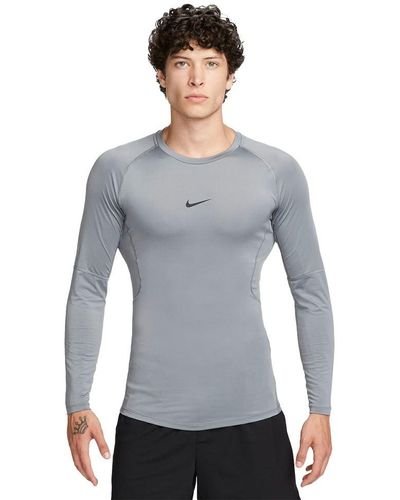 Nike Pro Long Sleeve Compression Pro Long Sleeve Compression - Gray