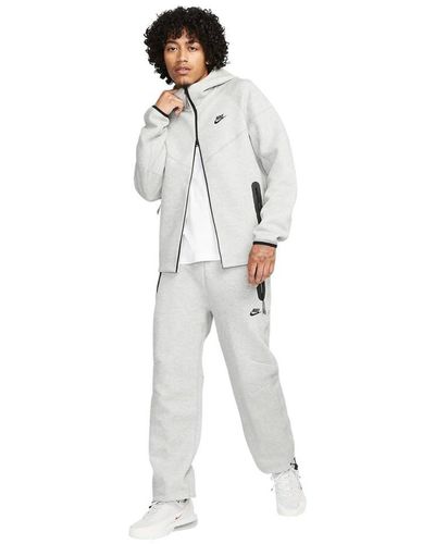 Nike Tech Fleece Open-hem Sweatpants Tech Fleece Open-hem Sweatpants - Gray