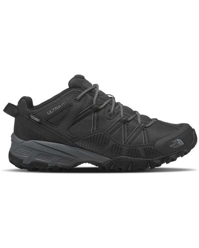 The North Face Mens Ultra 111 Waterproof Trail Running Shoes Mens Ultra 111 Waterproof Trail Running Shoes - Black
