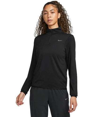 Nike Swift Elmnt Dri-fit 1/4-zip Long Sleeve Swift Elmnt Dri-fit 1/4-zip Long Sleeve - Black
