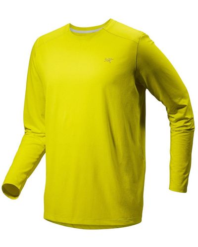 Arc'teryx Cormac Crew Long Sleeve Shirt Cormac Crew Long Sleeve Shirt - Yellow
