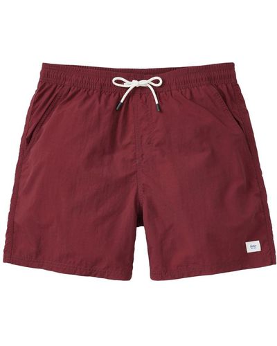 Katin USA Pool Side Volley Shorts Pool Side Volley Shorts - Red