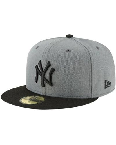 KTZ Yankees 59fifty Classic Hat Yankees 59fifty Classic Hat - Gray