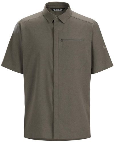 Arc'teryx Skyline Short Sleeve Shirt - Mel - Gray