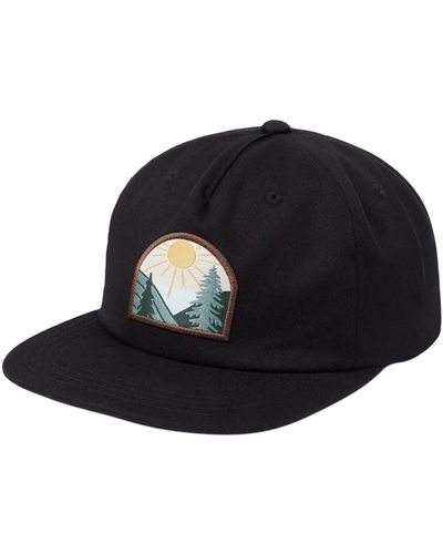 Tentree Scenic Snapback Hat Scenic Snapback Hat - Black