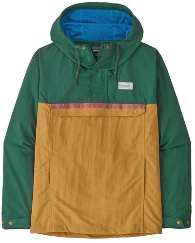 Patagonia Isthmus Anorak Pullover Isthmus Anorak Pullover - Green