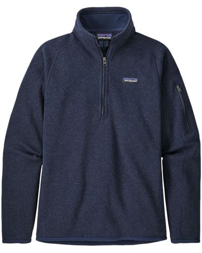 Patagonia Better Sweater 1/4 Z Better Sweater 1/4 Z - Blue