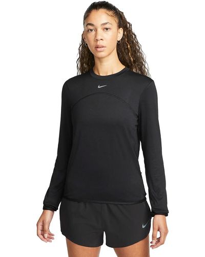 Nike Dri-fit Swift Element Uv Long Sleeve Dri-fit Swift Element Uv Long Sleeve - Black
