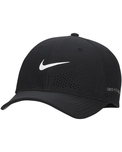 Nike Dri-fit Adv Rise Structured Swooshflex Cap - Black