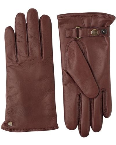 Hestra Wo Asa Leather Gloves Wo Asa Leather Gloves - Brown
