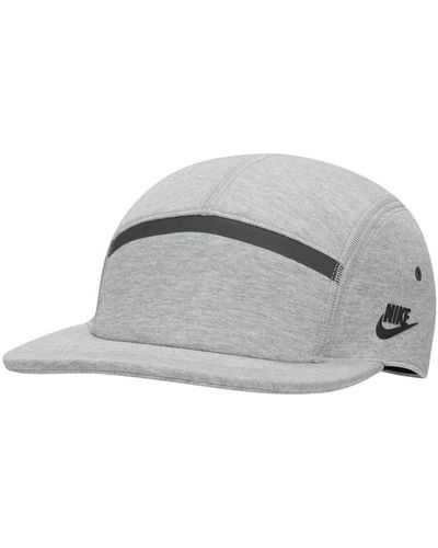 Nike Fly Unstructured Tech Fleece Cap Hat Fly Unstructured Tech Fleece Cap Hat - Gray