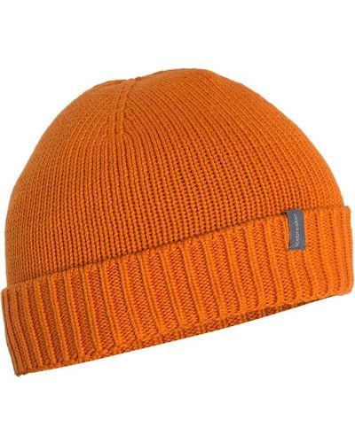 Icebreaker Vela Cuff Beanie Hat Vela Cuff Beanie Hat - Orange