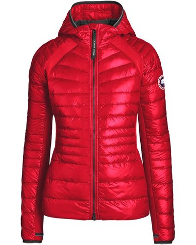 Canada goose brookvale jacket red sale