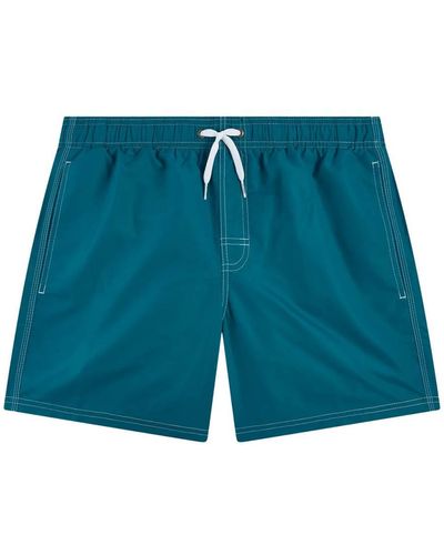 Sundek Bs/rb-elastic Waist Shorts - 14in Bs/rb-elastic Waist Shorts - 14in - Blue