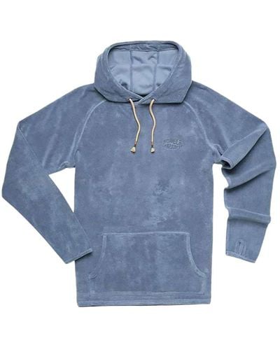 Howler Brothers Terry Cloth Hoodie Terry Cloth Hoodie - Blue