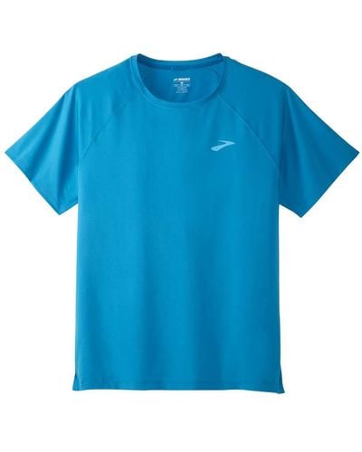 Brooks Atmosphere Short Sleeve T-shirt Atmosphere Short Sleeve T-shirt - Blue