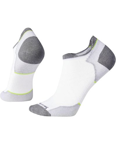 Smartwool Run Zero Cushin Low Sock Socks Run Zero Cushin Low Sock Socks - Metallic