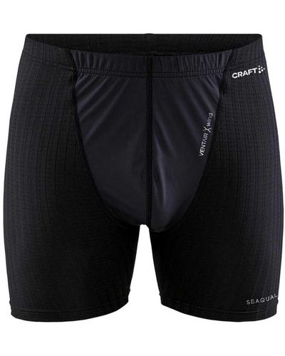 C.r.a.f.t Mens Active Extreme X Wind Boxer Baselayer Mens Active Extreme X Wind Boxer Baselayer - Black