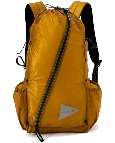 and wander Sil Daypack - Brown